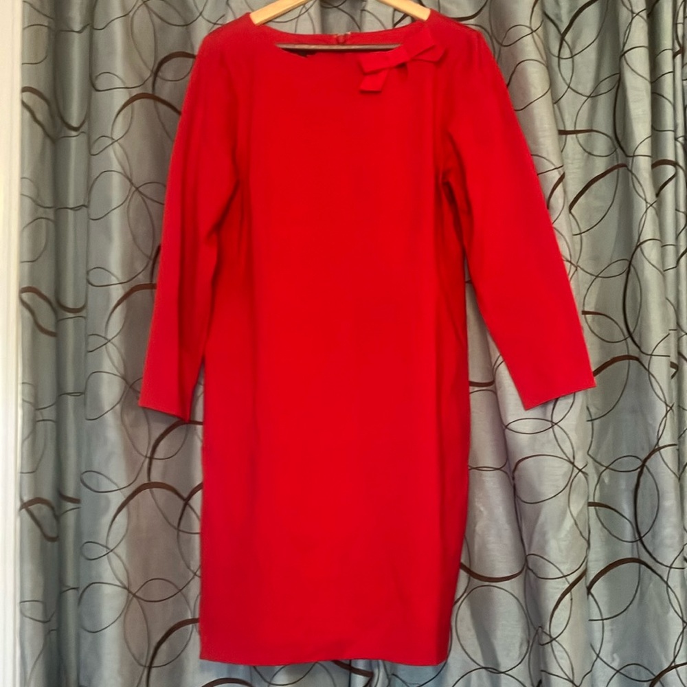 NWT Talbots red dress size 14